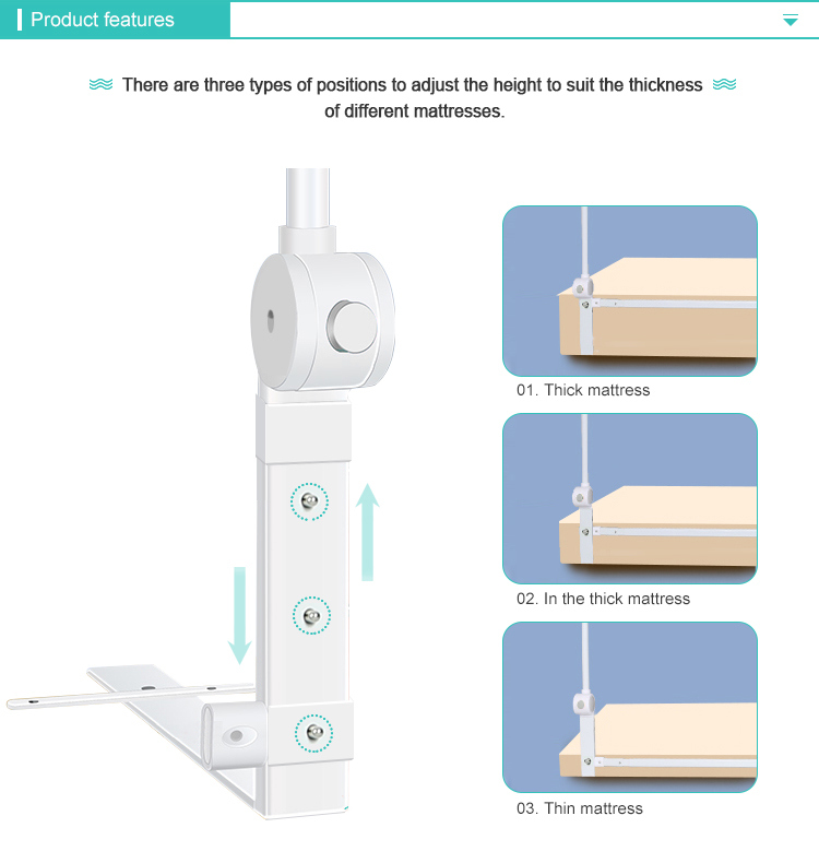 Portable Easy Folding Safety Baby Bed Fence