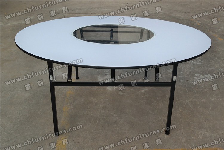 Folding Round Wedding Restaurant Hotel Banquet Table Yc-T01-01