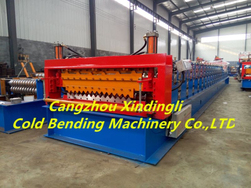 Good Double Deck Color Steel Roll Forming Machine