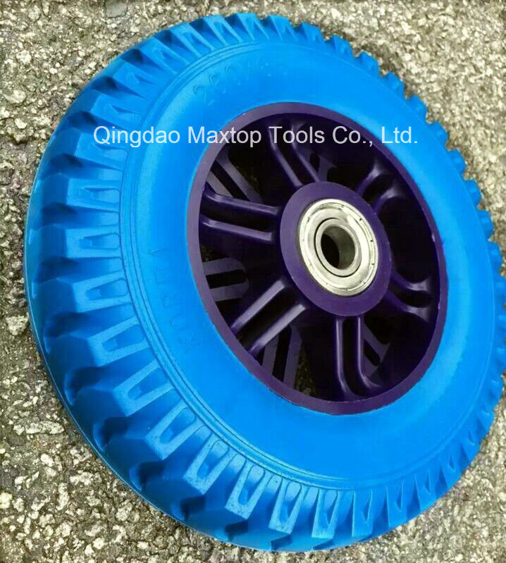 325-8 Solid Rubber Flat Free PU Foam Wheel