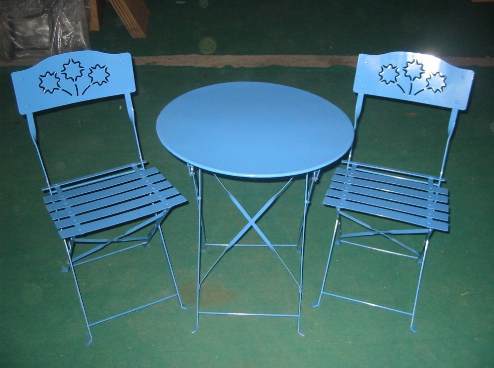 Outdoor Courtyard Folding Tables and Chairs (JTJ1019)