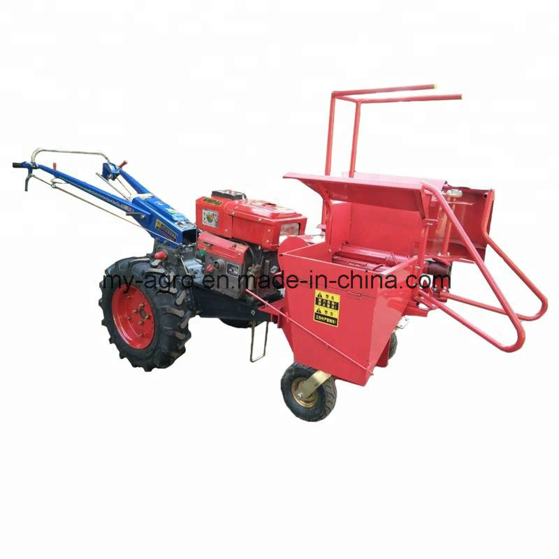 Single Row Walking Maize Harvester Corn Combine Harvester