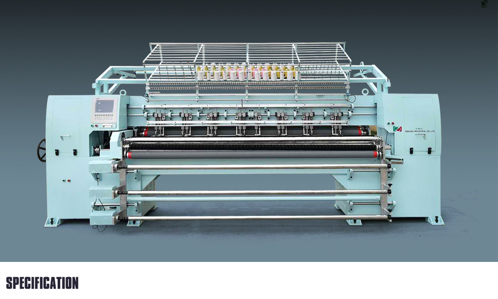 Professional Computerized Garments Quilting Embroidery Machine