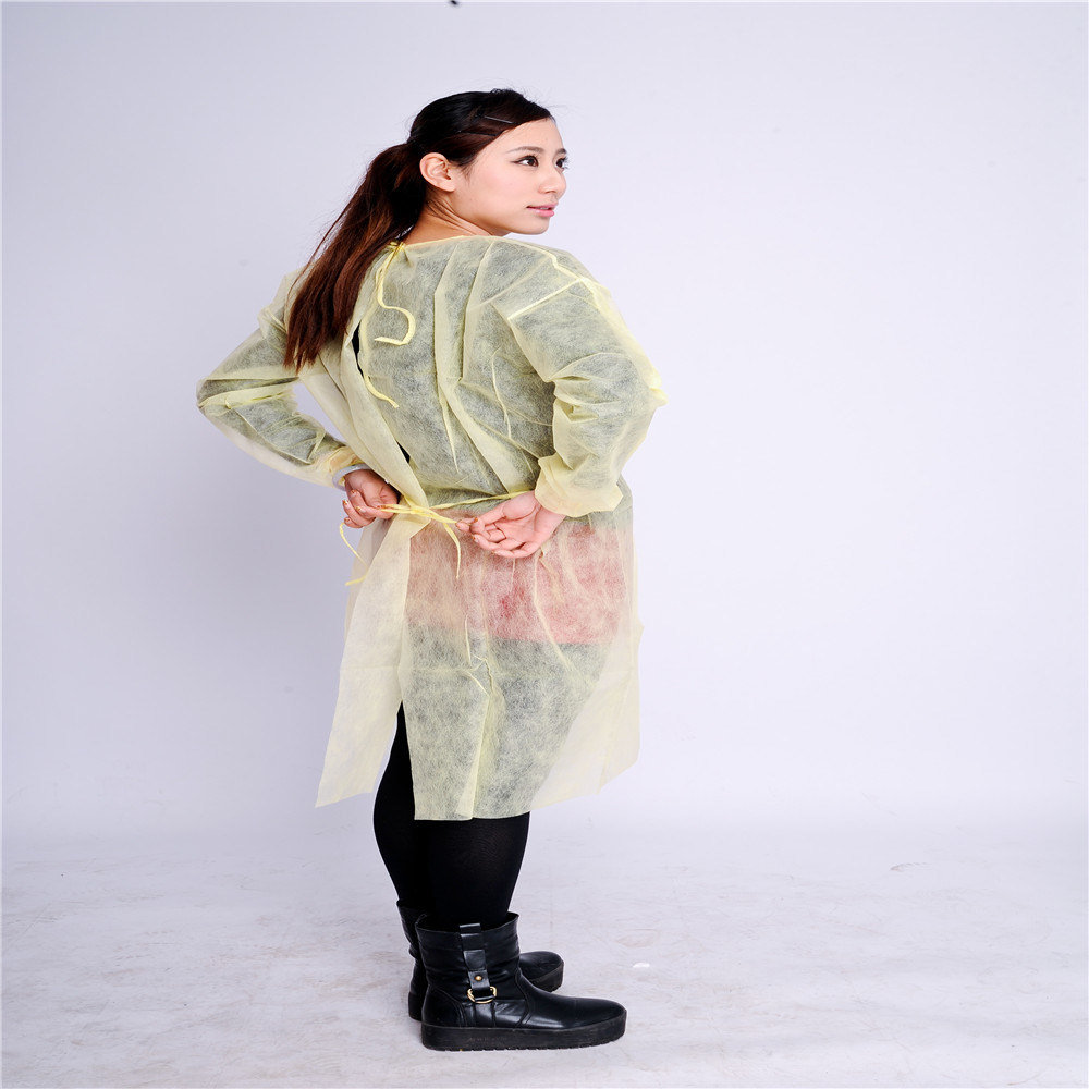 Breathable Polypropylene Isolation Gown Economical Waterproof Surgical Gown