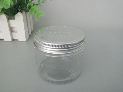 Pet Plastic Food Container for Cookie Packaging (thin and tall)