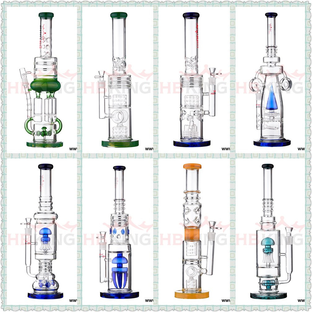 China Factory Tobacco LED Glass Shisha Hookah Glass Water Pipe