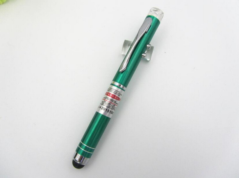 Wholesale High Quality 3 in 1 Metal LED Torch Light Pen