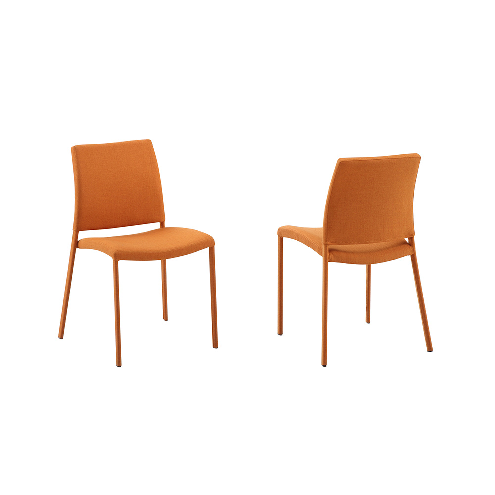 Salo PU Upholstered Metal Dining Chair Covers
