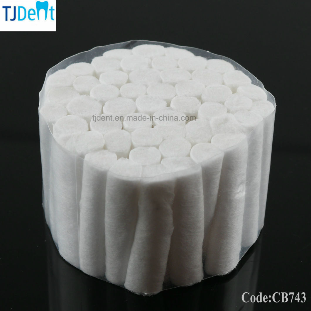 Medical Consumables Surgical Dental Disposable Absorbent 100% Cotton Roll (CB743)