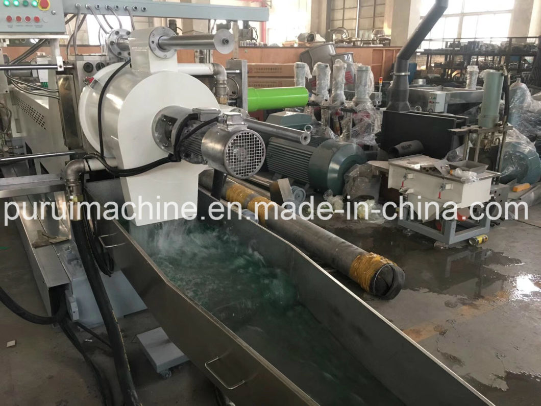 Energy-Saving Plastic Two Stage Granulating Machine for PE Film Pelletizing