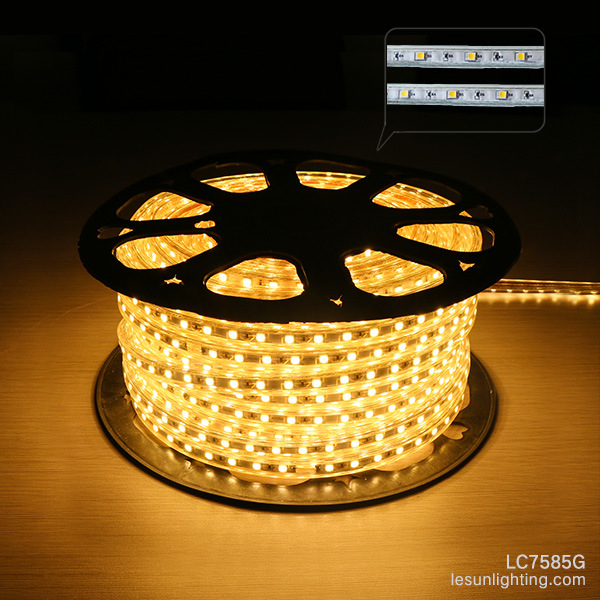 UL Approval 2835SMD 12V LED Flexible Strip Light/Rope Strips for Decorate Lighting LC7558g