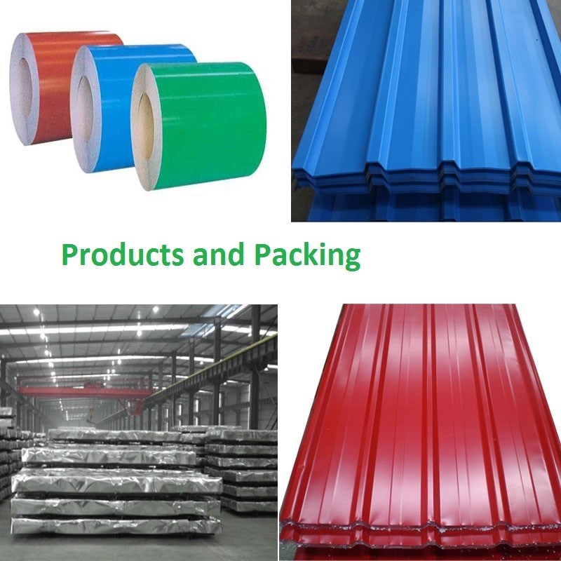 Zinc Coated Galvanized Corrugated Roofing Sheet Steel Price