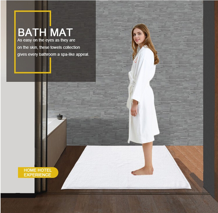 Factory Price High Density White Sweat Bath Mat