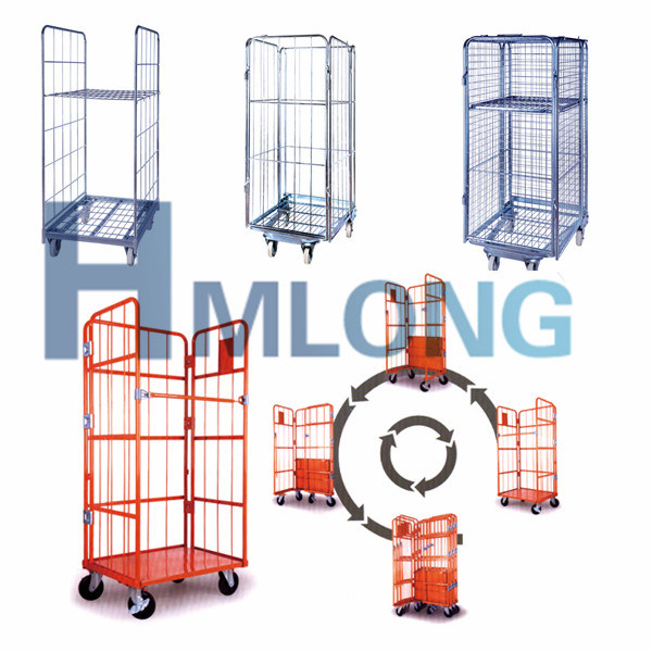 Warehouse Logistic Storage Hot Galvanized Roll Cage