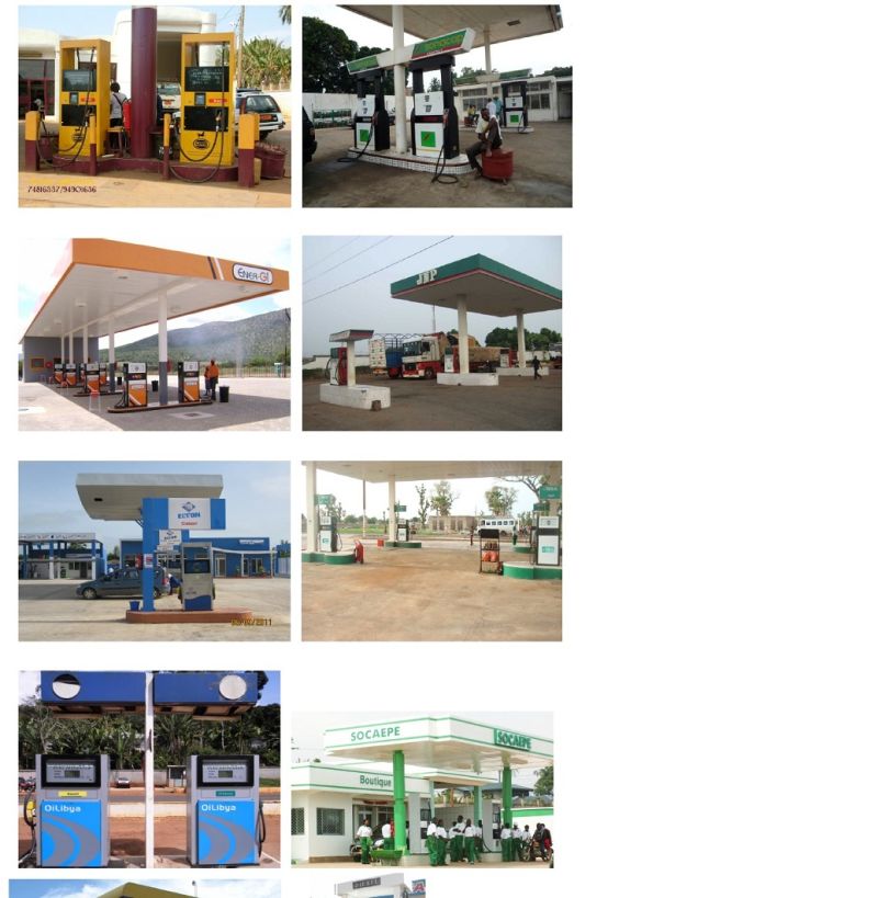 Eight Nozzle Petrol Fuel Dispenser