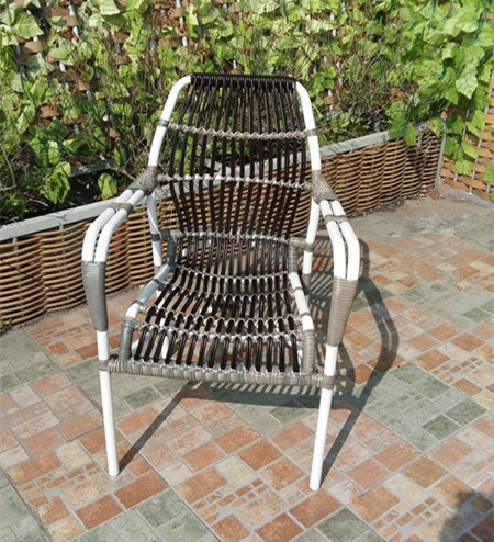 PE Woven Rattan Outdoor Chair