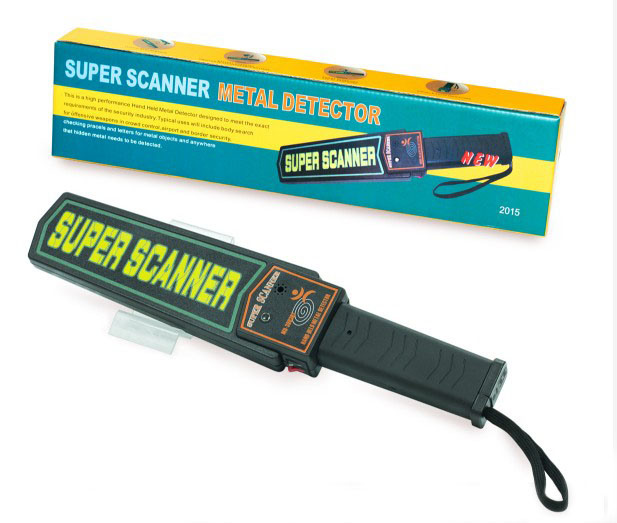 Airport Security Inspection Portable Metal Detector, Hand Held Security Scanner