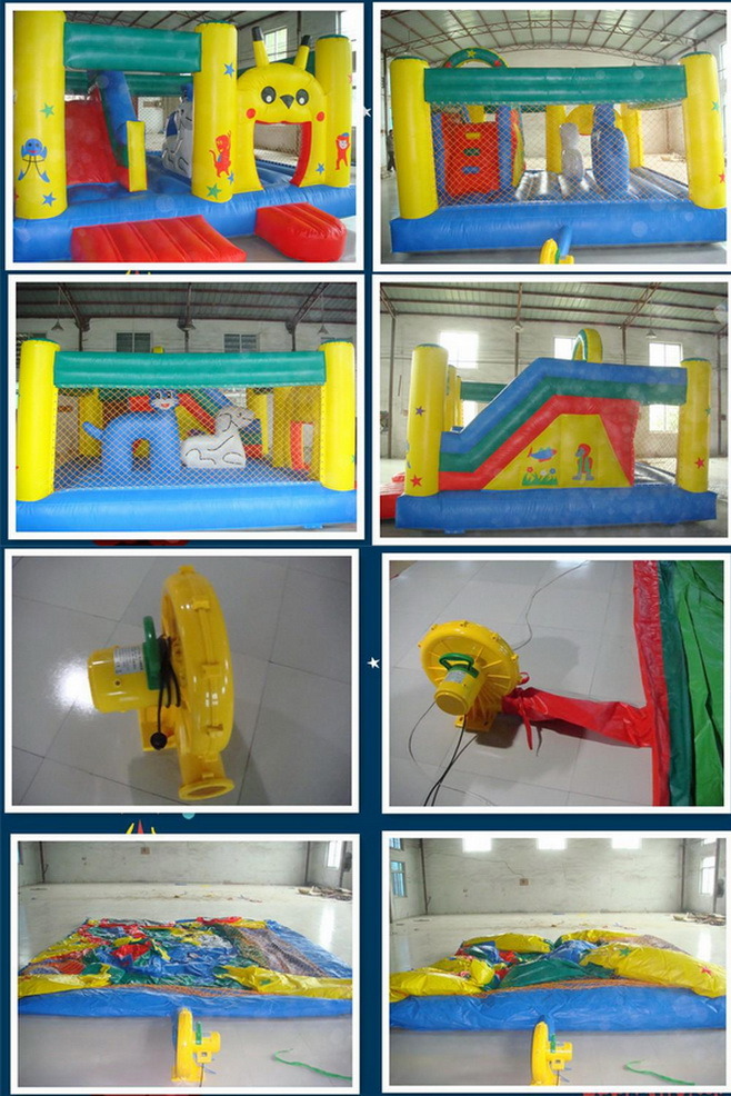 High Quality Children Playing Castle Inflatable Slide with Certificate