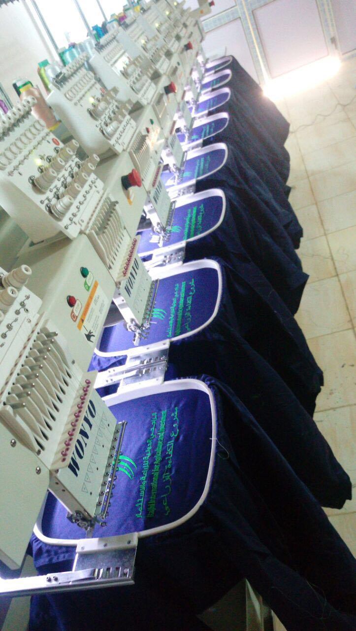 6 Head Industrial Sewing Embroidery Machine Wy1206CS
