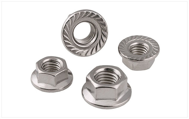 DIN 6923 Stainless Steel Hexagon Hex Flange Nut Unc