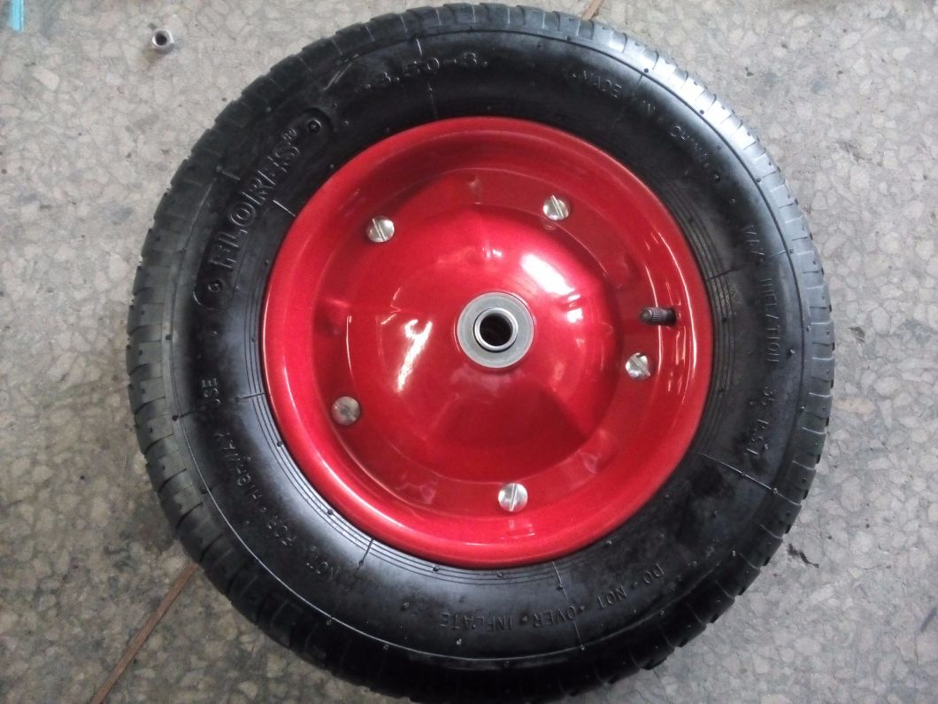 300/325-8 Quality Pneumatic Rubber Wheel