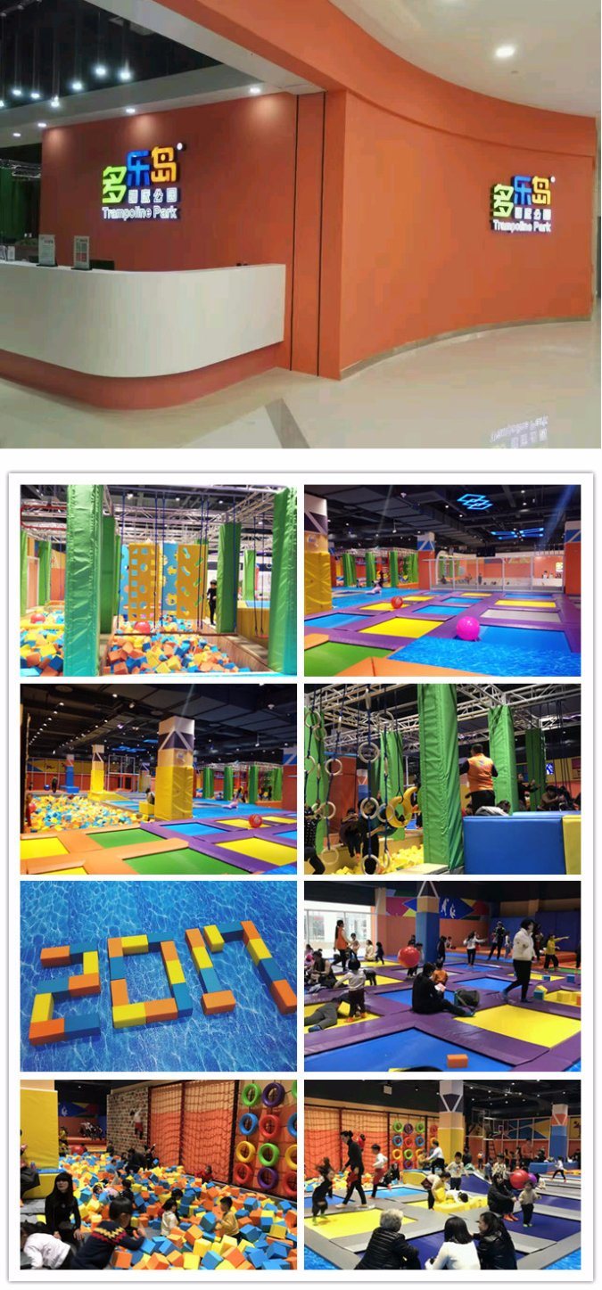 Indoor Amusement Park Playground with Trampoline