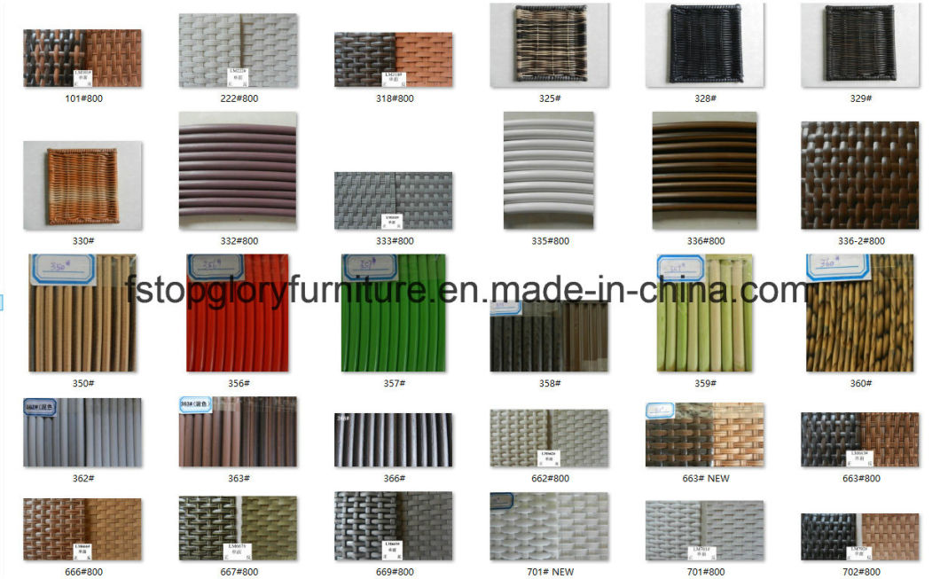 Cheap Aluminium Frame Outdoor Wicker Rattan Furniture 4PCS Sofa (TG-1269)