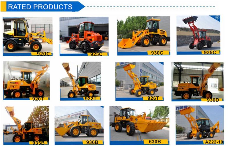 Auto Hydraulic Factory Wholesale Backhoe Loader with Low Price