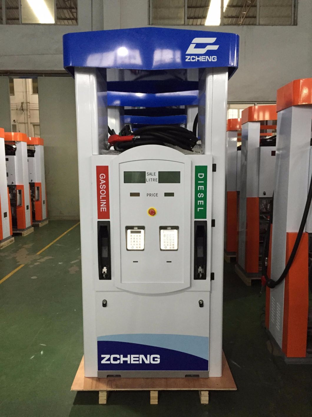 Zcheng New Fuel Dispenser 4nozzle Fuel Dispenser New Design of G Series