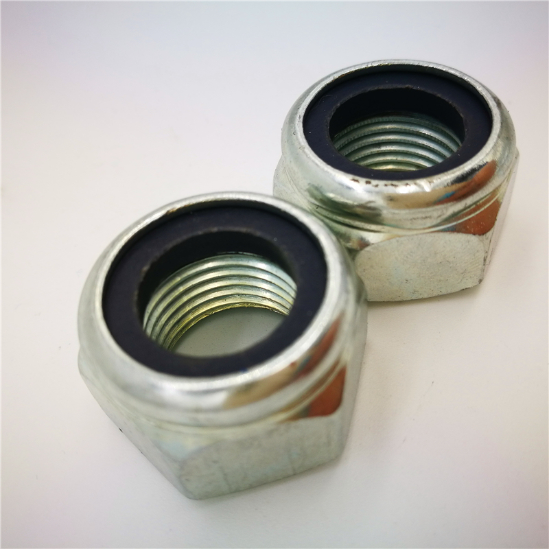 DIN985 Alloy Steel Hex Nylon Lock Nuts