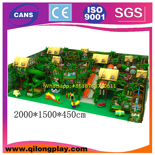 China Amusement Toy Factory Plastic Playhouse Indoor Playground