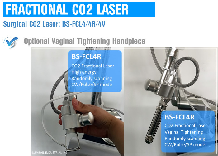 High Energy CO2 Fractional Laser Resurfacing System Vaginal Tightening