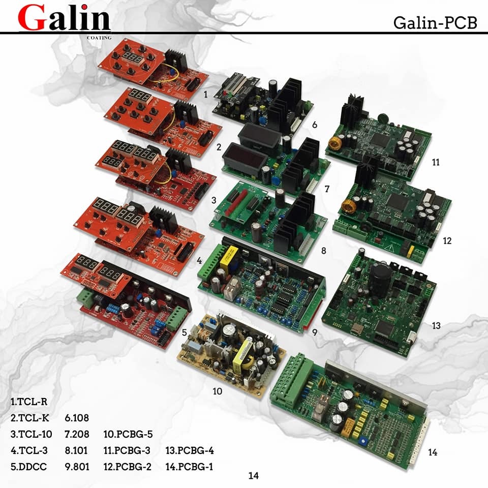 108 Beam Display PCB / Circuit Board for Powder Coating Machine