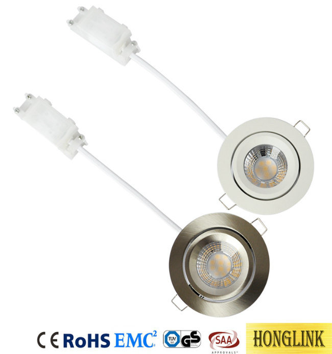 Heat Adjustable Ultra Slim Recessed Ceiling LED Spotlight IP20 LED Down Light
