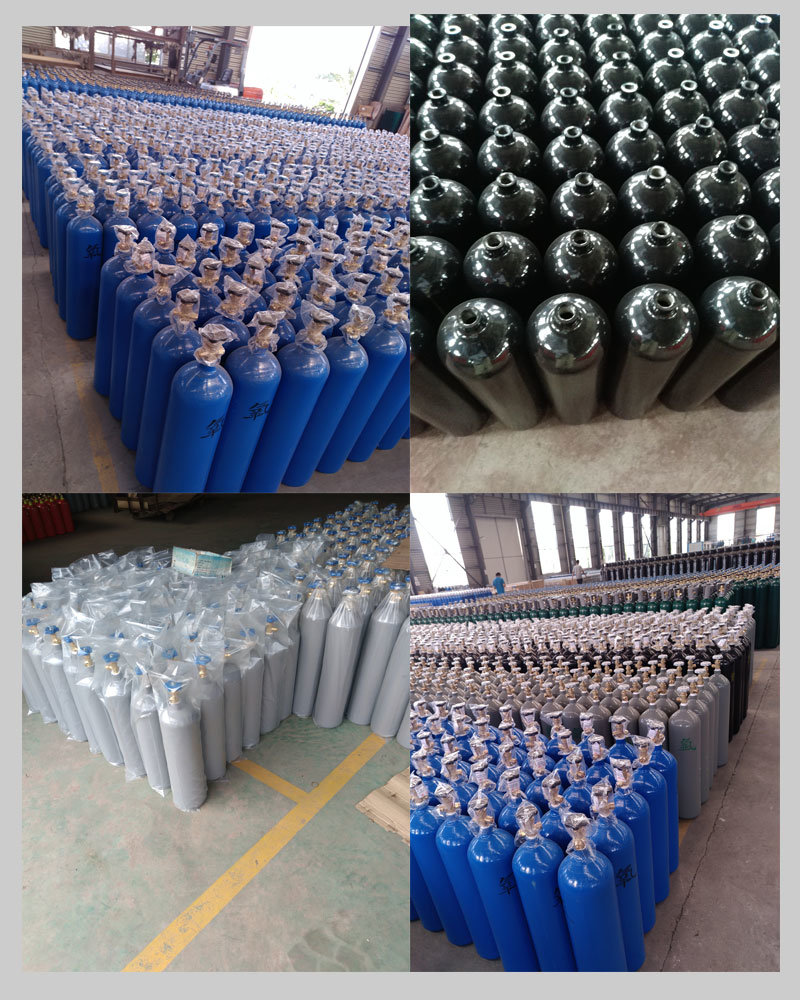 Different Specifications High Strength Gas Cylinder with Carbon Dioxide