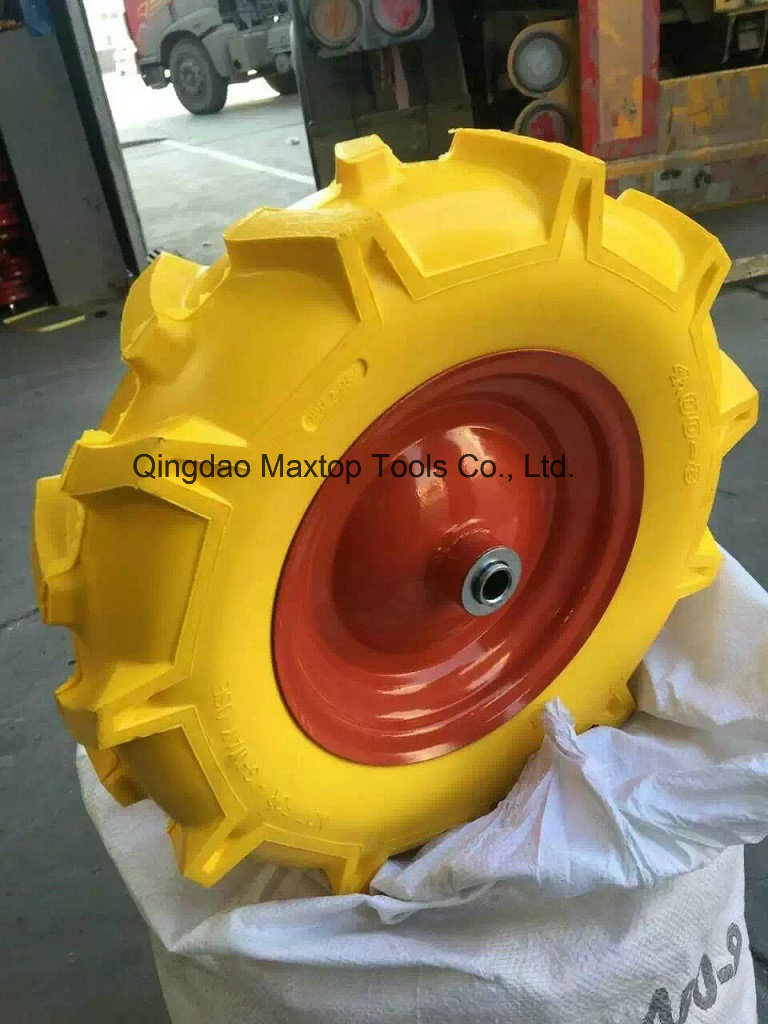 400-8 PU Foam Flat Free Wheel