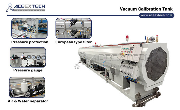 Plastic Twin Screw UPVC CPVC Water&Drainage&Electric Conduit Pipe Production Machine Extrusion Line