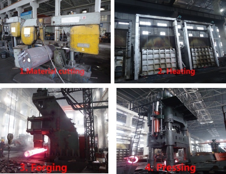 Steel 42CrMo4 Forging Big Shaft API Certified