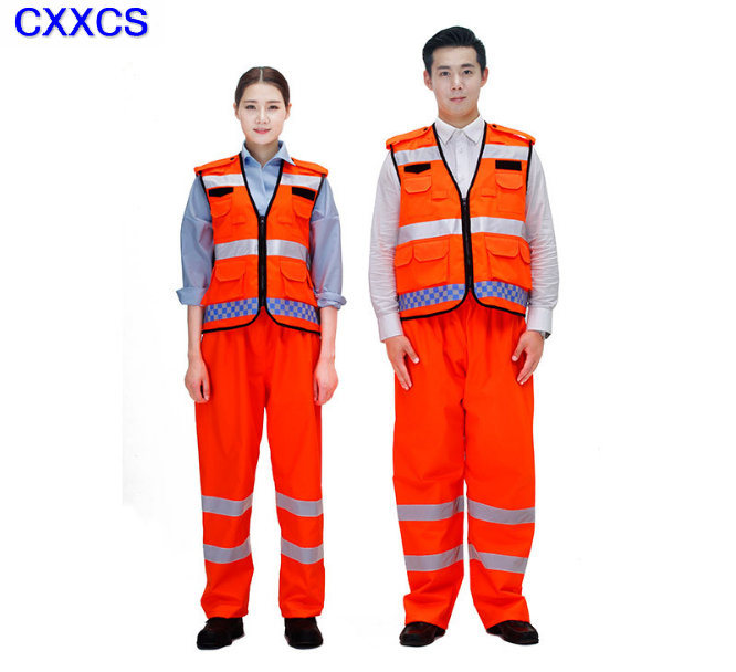 Police Security Guard Reflective Jackets