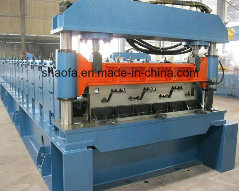 Roof Decking Sheet Making Roll Forming Machine