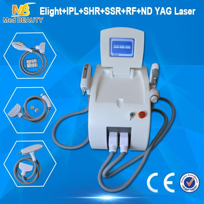 Big Powerful Elight RF IPL ND YAG Laser Multifunctional Machine