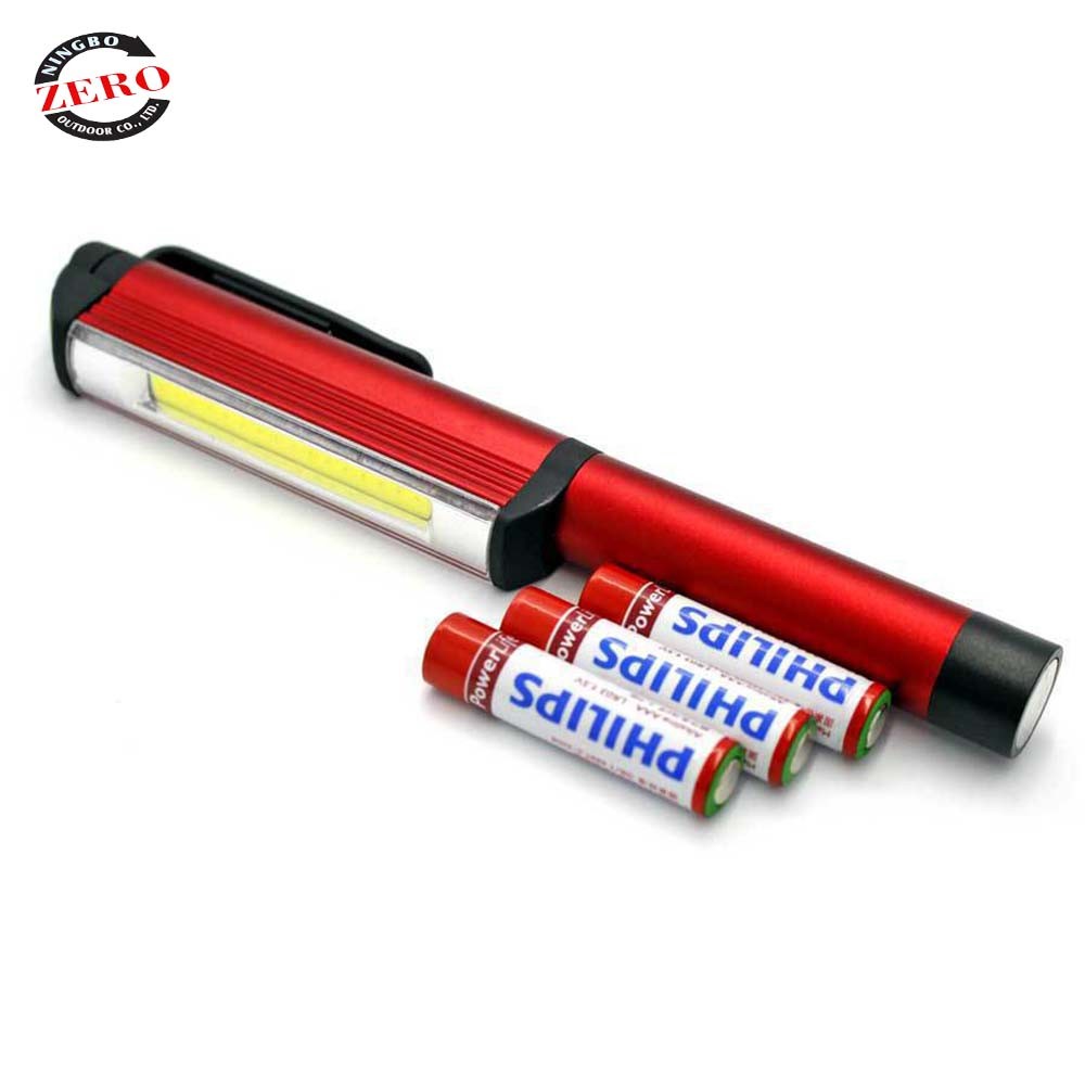 Pen Clip Worklight with Magnetic COB Worklight