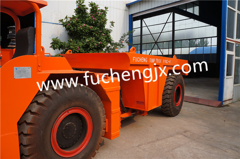 8ton China new FYKC-8 self-loading underground mining dump truck