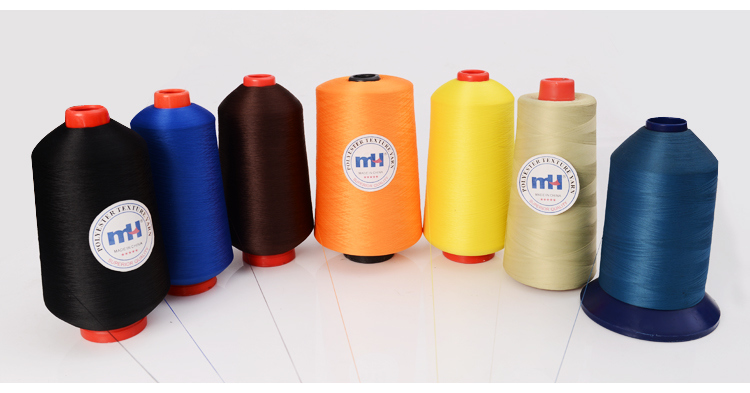 High Quality 150d/2 100% Spun Polyester Overlocking Thread