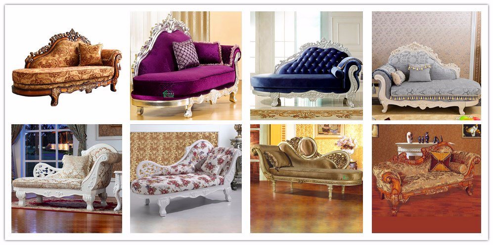 Fabric Sofa Chair / Chaise Lounge (98B)