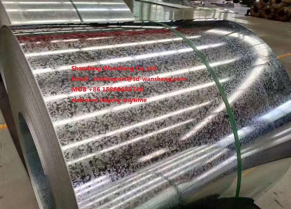 Hot DIP Galvanized Gi Steel Coils Zinc 80g 1.3mm China Factory Price Promotion