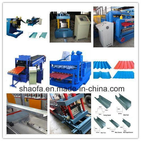 High Quality Metal Frame Decking Floor Roll Forming Machine