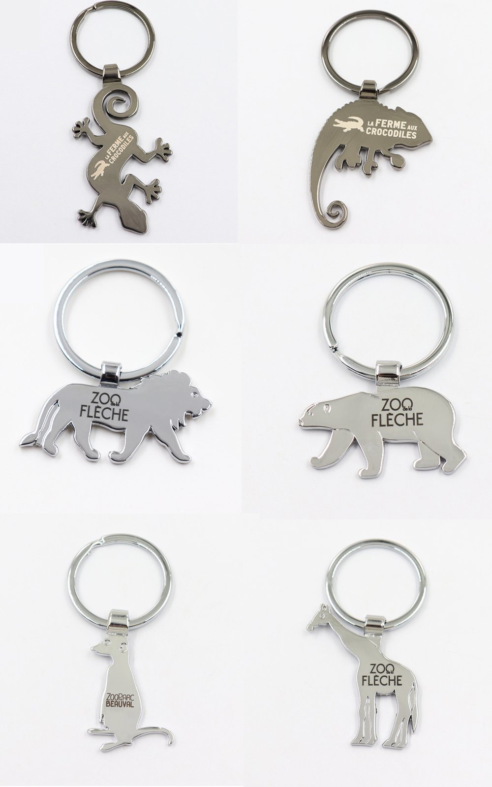 Customized Your Design Metal Zinc Alloy Key Chain