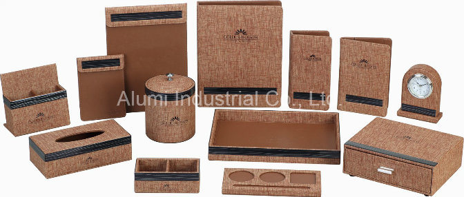 Hotel Guest Room PU Leather Guest Directory Folder