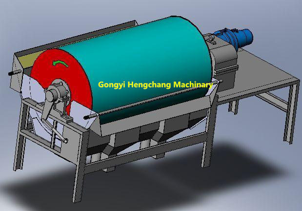 Strong Magnetic Material Hematite Wet Magnetic Separator